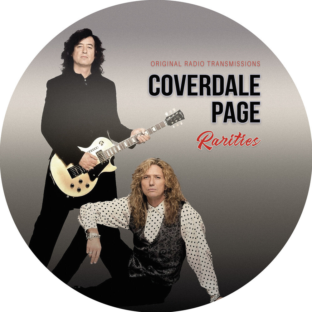 the album cover for Jimmy Page  / Coverdale,David - Rarities [Picture Disc]