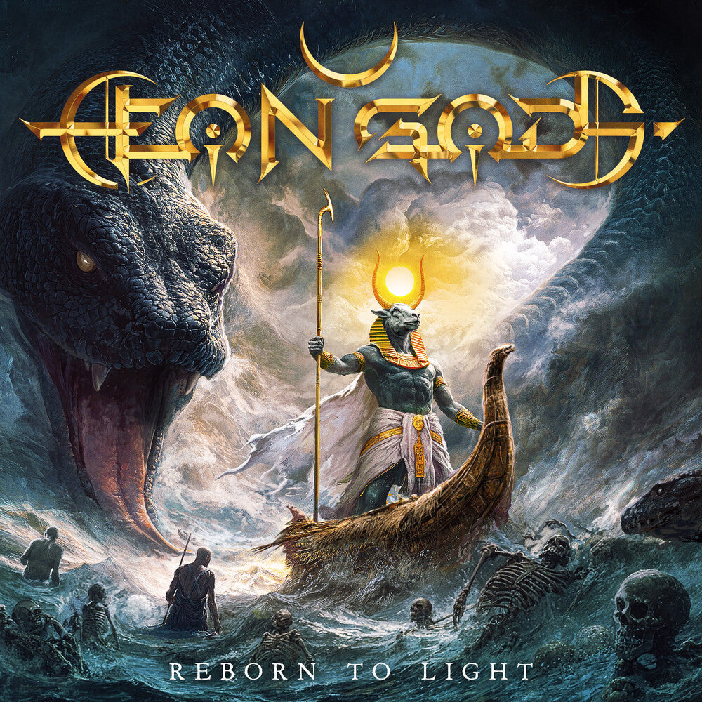 the album cover for Aeon Gods - Reborn To Light [Digipak]