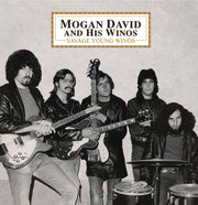 the album cover for David, Morgan & His Winos - Savage Young Winos