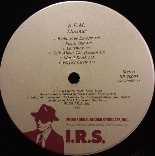 R.E.M. : Murmur (LP, Album, R -)