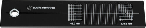 Audio Technica AT-CAP1 Cartridge Alignment Protractor (Black)
