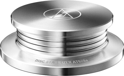 Audio Technica AT628A Premium Disk Stabilizer - Stainless Steel (Sliver)