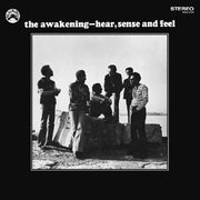 the album cover for Awakening - Hear Sense And Feel [Black & Blue]
