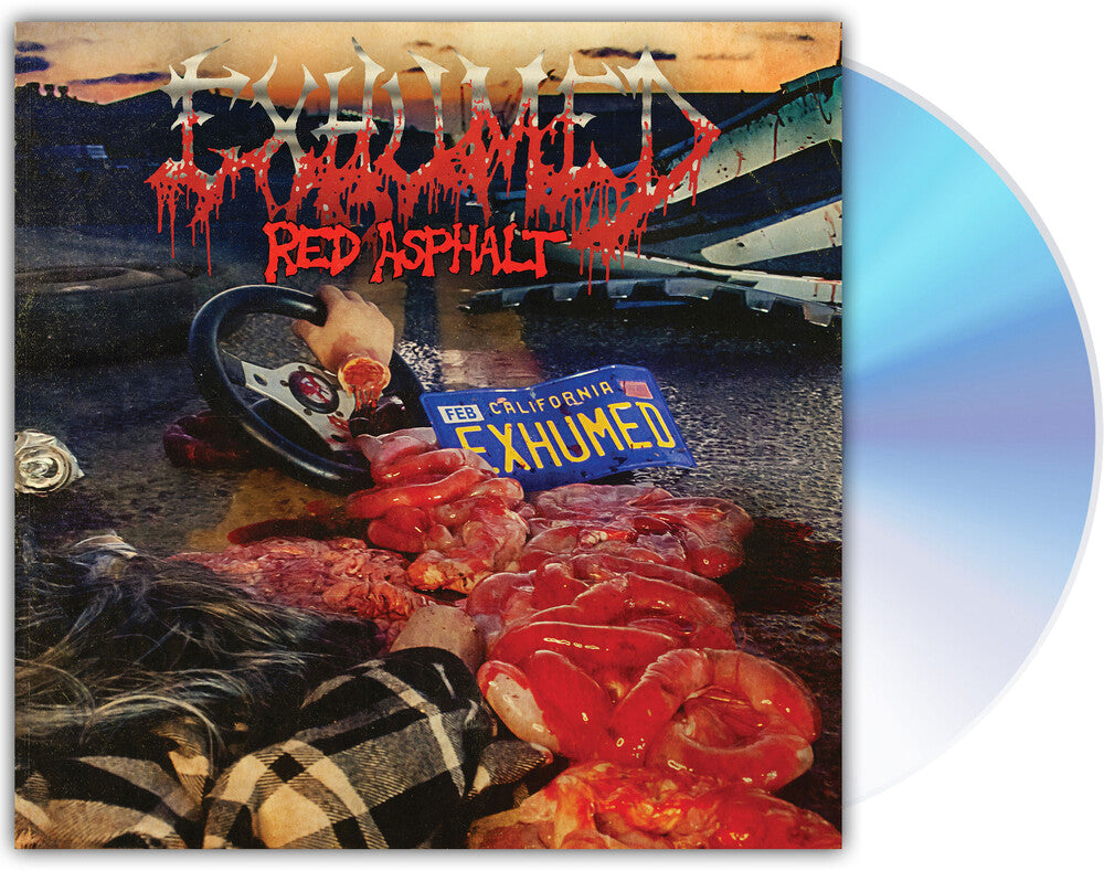 the album cover for Exhumed - Red Asphalt Mocks