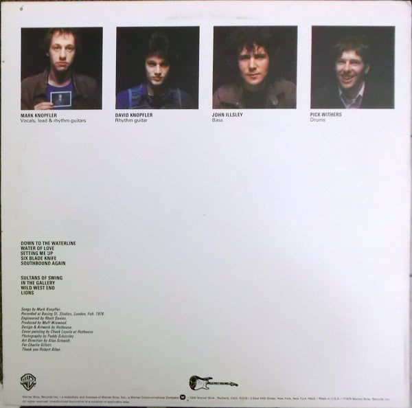 Dire Straits : Dire Straits (LP, Album, RP, SRC)