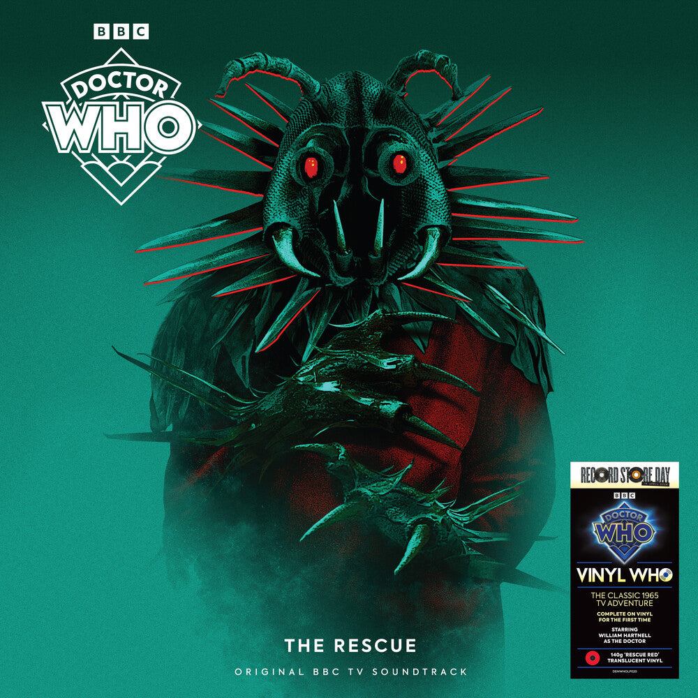 the album cover for Doctor Who - Rescue [Red] (Limited Edition) [RSD 2026]