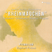 the album cover for Raphael Pichon  / Pygmalion - Schubert, Schumann, Brahms & Wagner: Rheinmadchen