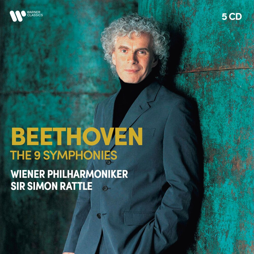 the album cover for Simon Rattle - Beethoven: The 9 Symphonies