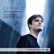 the album cover for Brecht Valckenaers - Ex Nihilo