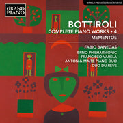 the album cover for Fabio Banegas - Bottiroli: Complete Pno Works Vol. 4