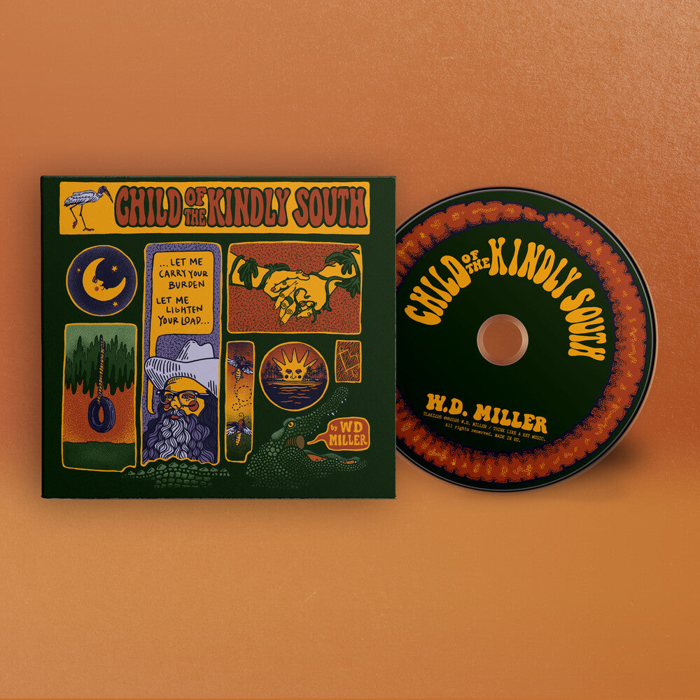 the album cover for W Miller .D. - Child Of The Kindly South [Digipak]