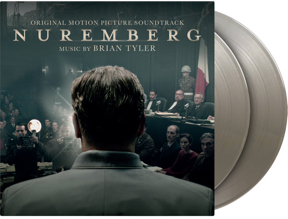 the album cover for Brian Tyler - Nuremberg - O.S.T. [Silver 180g]