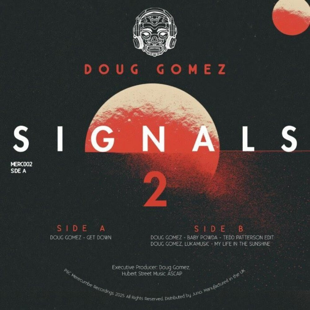 the album cover for Doug Gomez - Signals 2
