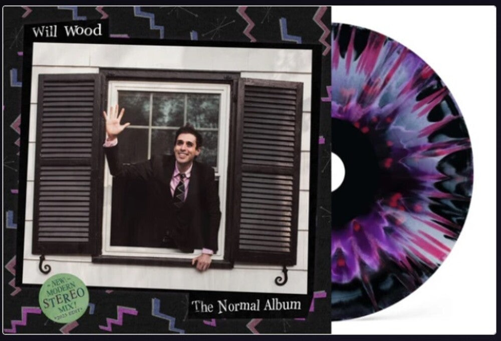the album cover for Will Wood - Normal Album [Indie Exclusive Purple Splatter]