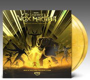 the album cover for Neal Acree, Sam Riegel and Mr. Fantastic - The Legend of Vox Machina - Season 3 (Prime Video Original Series Soundtrack) [Metallic Gold]