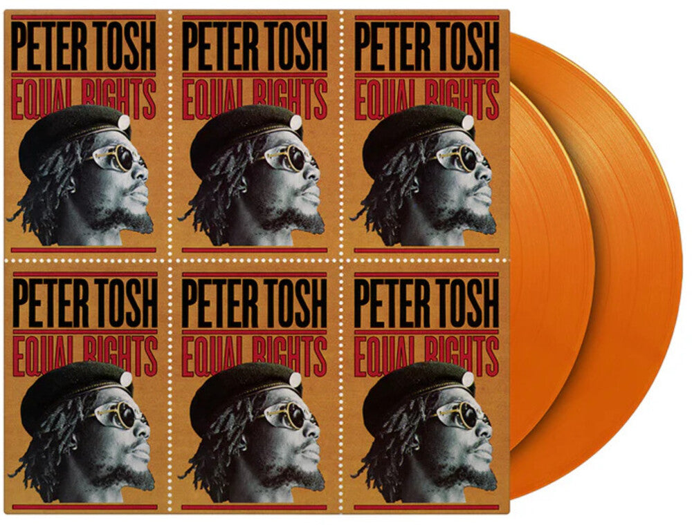 the album cover for Peter Tosh - Equal Rights [180 Gram Orange]