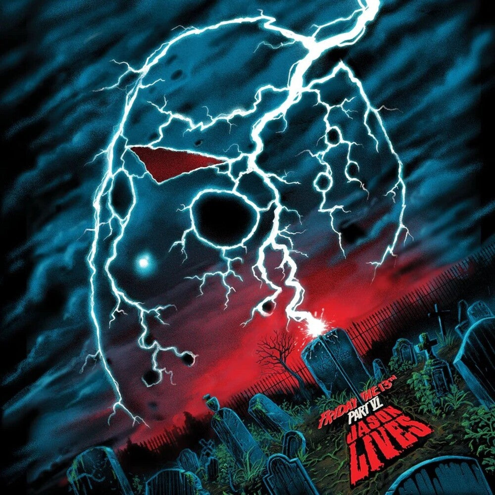 the album cover for Harry Manfredini  (Blue) (Colv) (Ogv) (Pnk) - Friday The 13th Part Vi: Jason Lives - O.S.T.