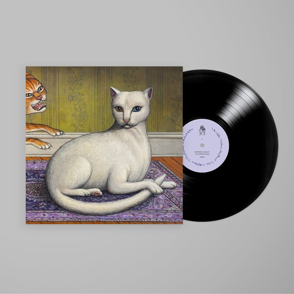 the album cover for Mitski - Nothing's About to Happen to Me