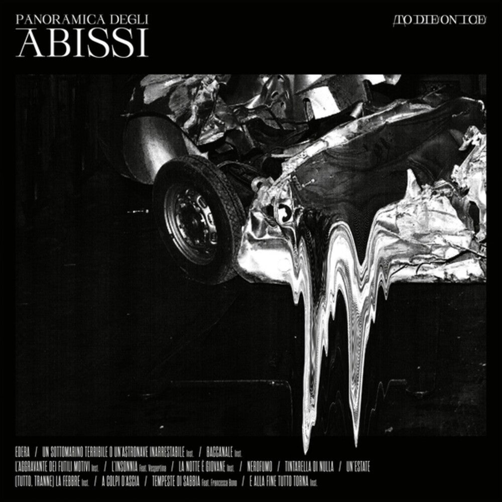 the album cover for To Die On Ice - Panoramica Degli Abissi [Colored Vinyl] (Trq) (Uk)