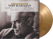 the album cover for Beethoven / Karajan / Berlin Philharmonic - Beethoven: Symphony No.6 Pastoral - Red Vinyl