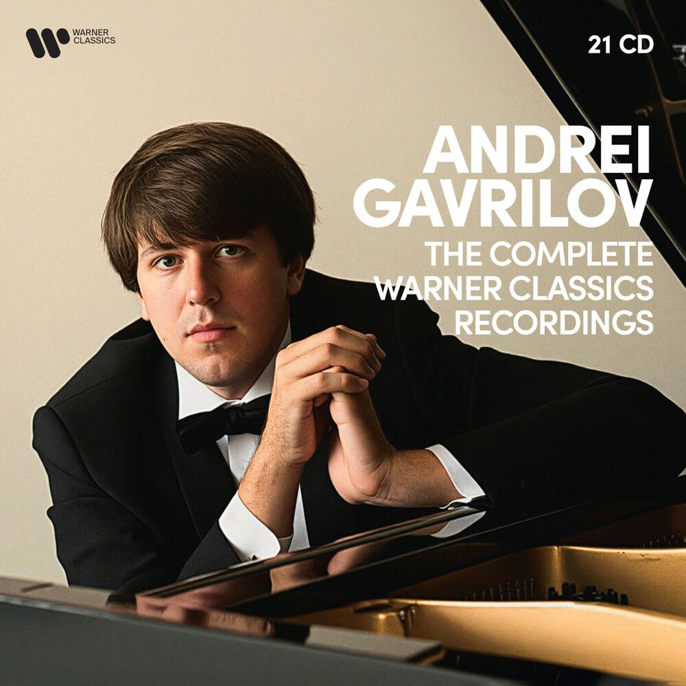 the album cover for Andre Gavrilov - Complete Warner Classics Recordings