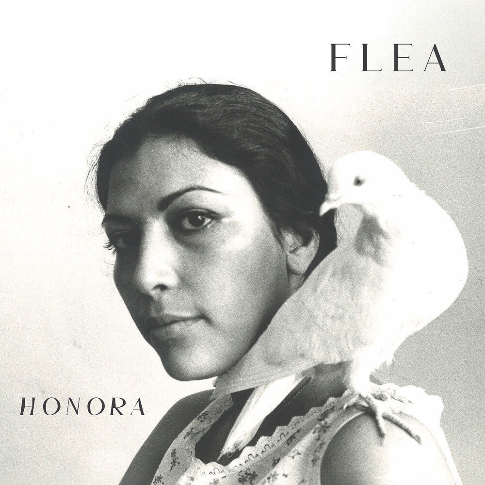 the album cover for Flea - Honora [Etched Black]