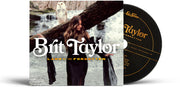 the album cover for Brit Taylor - Land Of The Forgotten