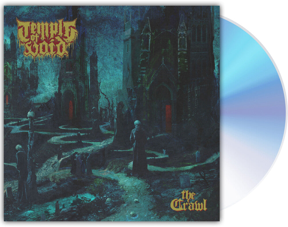 the album cover for Temple Of Void - The Crawl