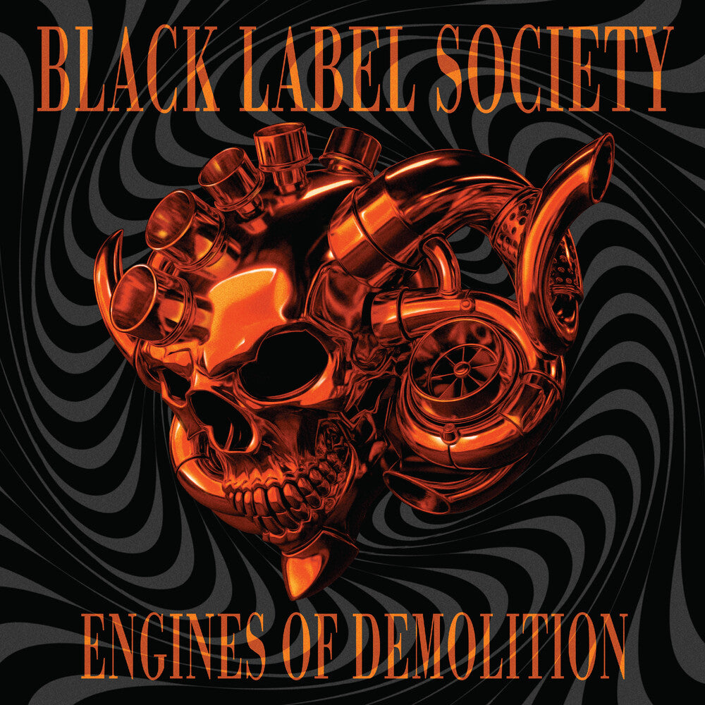 the album cover for Black Label Society - Engines Of Demolition [Indie Exclusive] [Colored Vinyl] (Org) (Ylw)