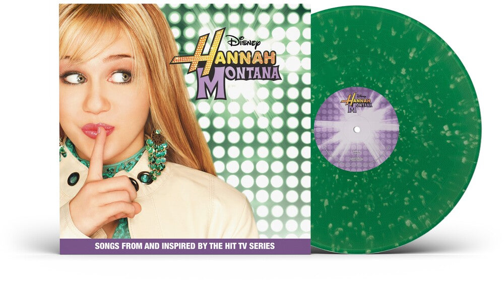 the album cover for Hannah Montana - Hannah Montana [Green Splatter]