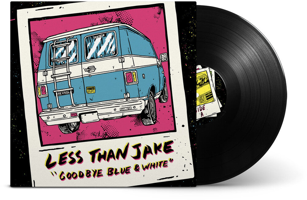 the album cover for Less Than Jake - Goodbye Blue And White