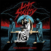 the album cover for Lost Society - Hell Is A State Of Mind [Clear Vinyl] (Red)