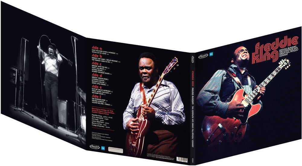 the album cover for Freddie King - Feelin' Alright: Complete 1975 Nancy [Deluxe] [RSD 2026]