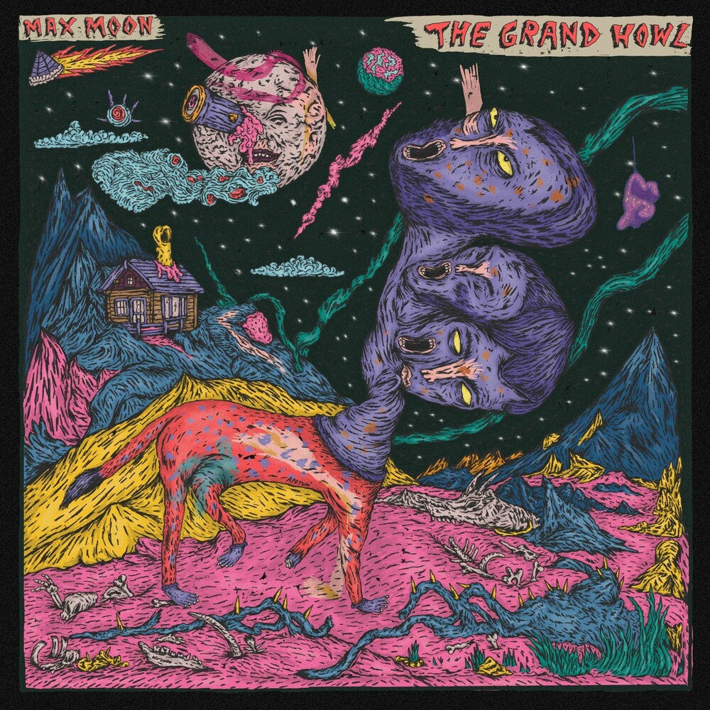 the album cover for Max Moon - Grand Howl (Bonus Tracks)