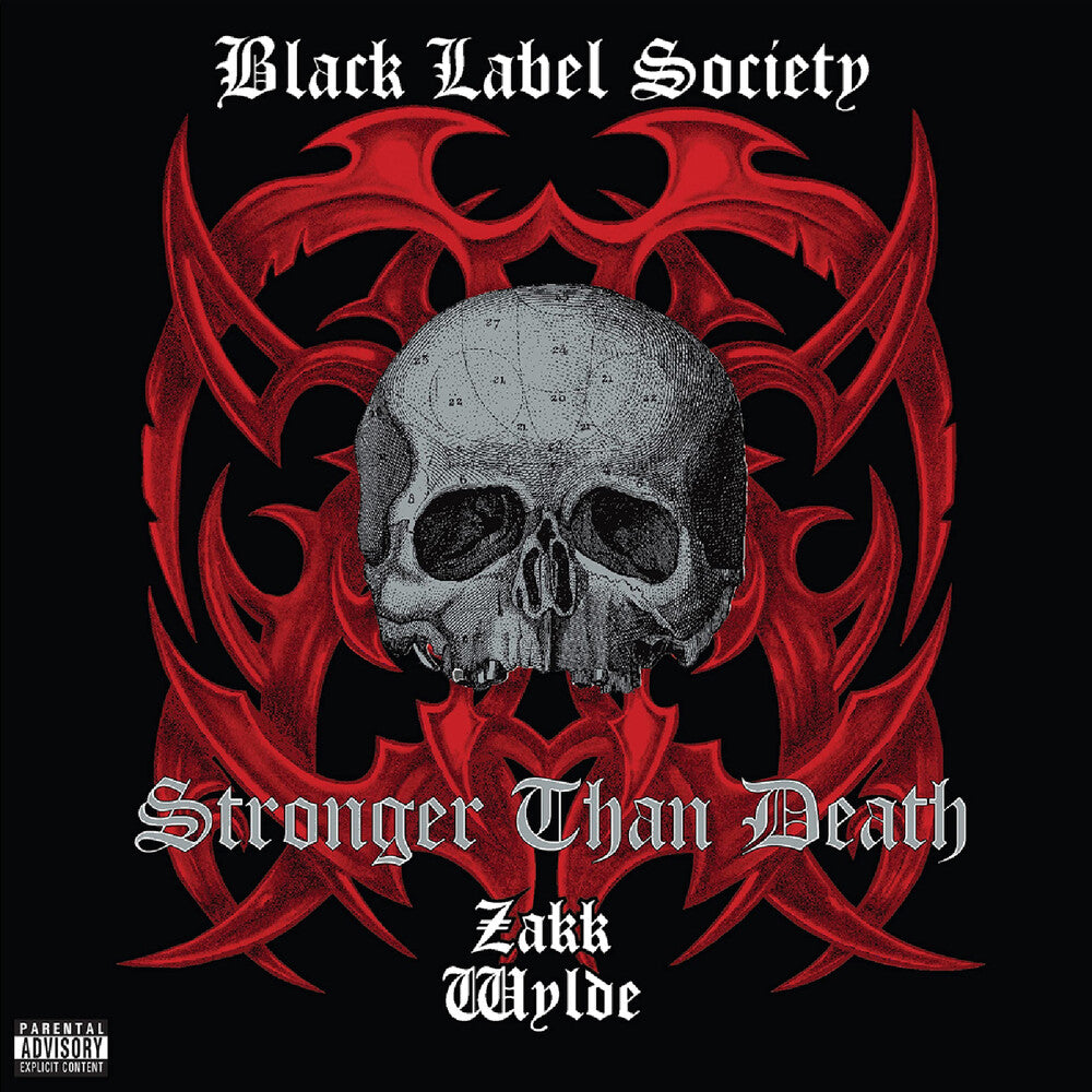 the album cover for Black Label Society - Stronger Than Death [Magenta] (Reissue)