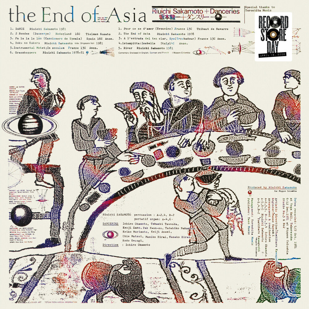 the album cover for Ryuichi Sakamoto - End Of Asia [RSD 2026]