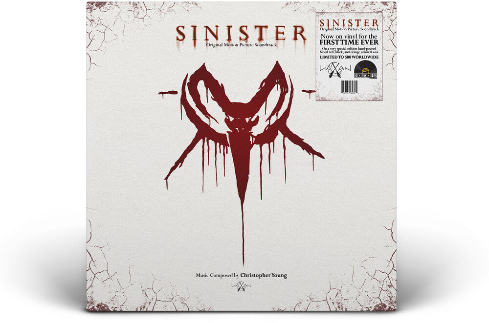 the album cover for Christopher Young  (Rex) - Sinister - O.S.T. [RSD 2026]