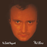the album cover for Phil Collins - No Jacket Required (Uk)