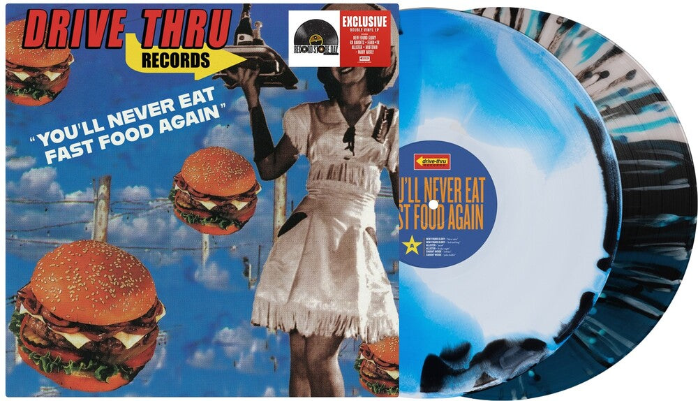 the album cover for Drive-Thru Records - You'll Never Eat Fast Food Again [RSD 2026]