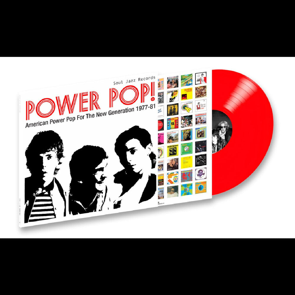 the album cover for Soul Jazz Records Presents - Power Pop! American Power Pop For The Now [RSD 2026]