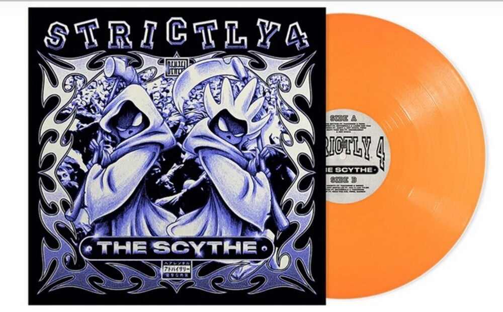 the album cover for Denzel Curry - Strictly 4 The Scythe [Indie Exclusive Tangerine]