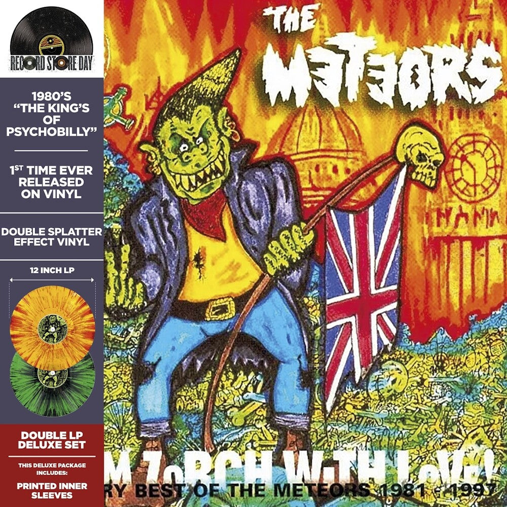 the album cover for Meteors - From Zorch With Love: Very Best Of 1981-1997 [RSD 2026]