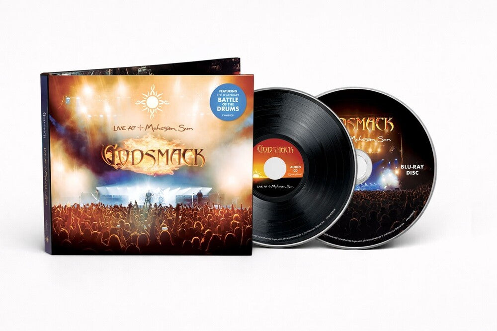 the album cover for Godsmack - Live At Mohegan Sun