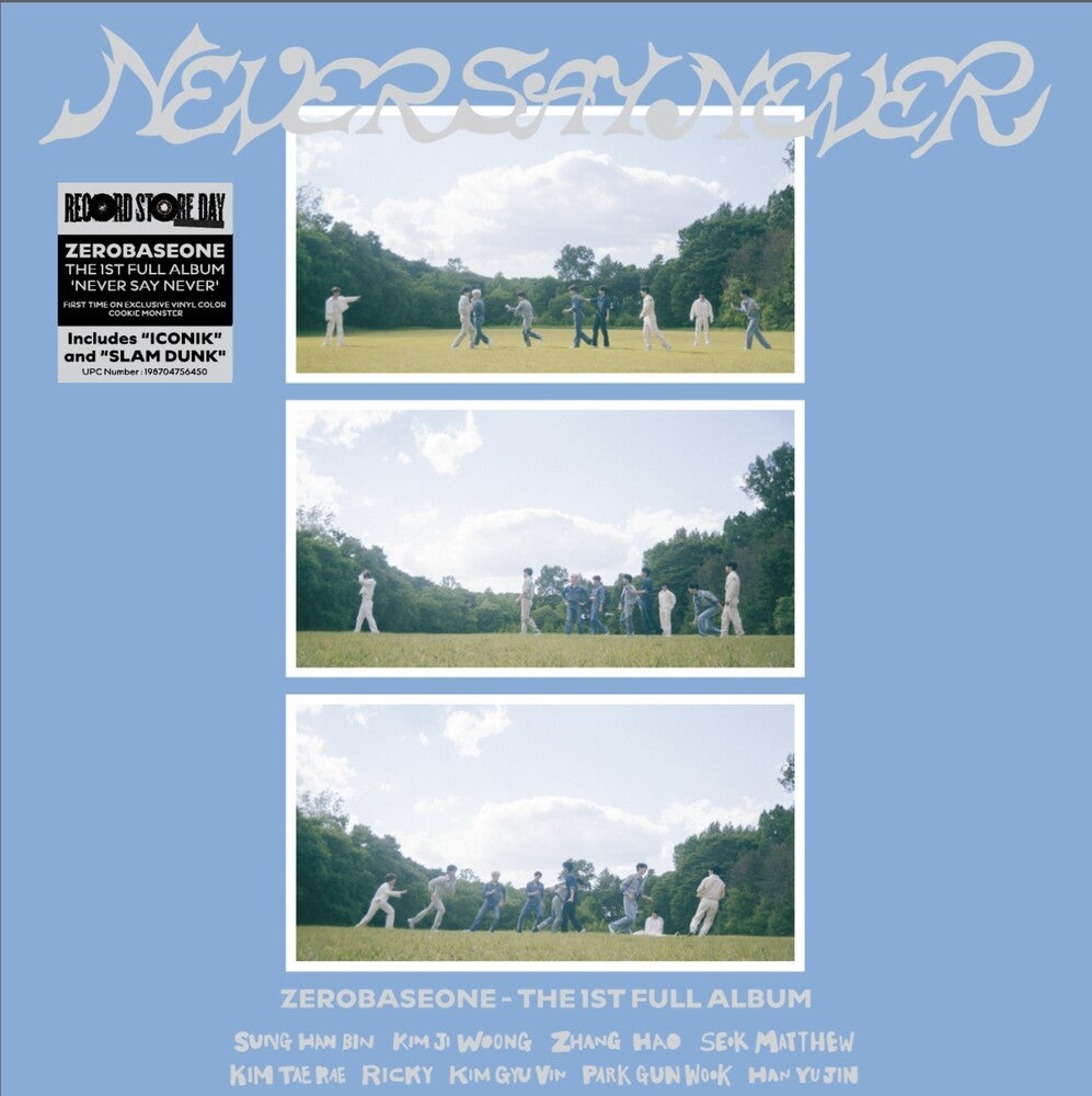 the album cover for Zerobaseone - Never Say Never [RSD 2026]