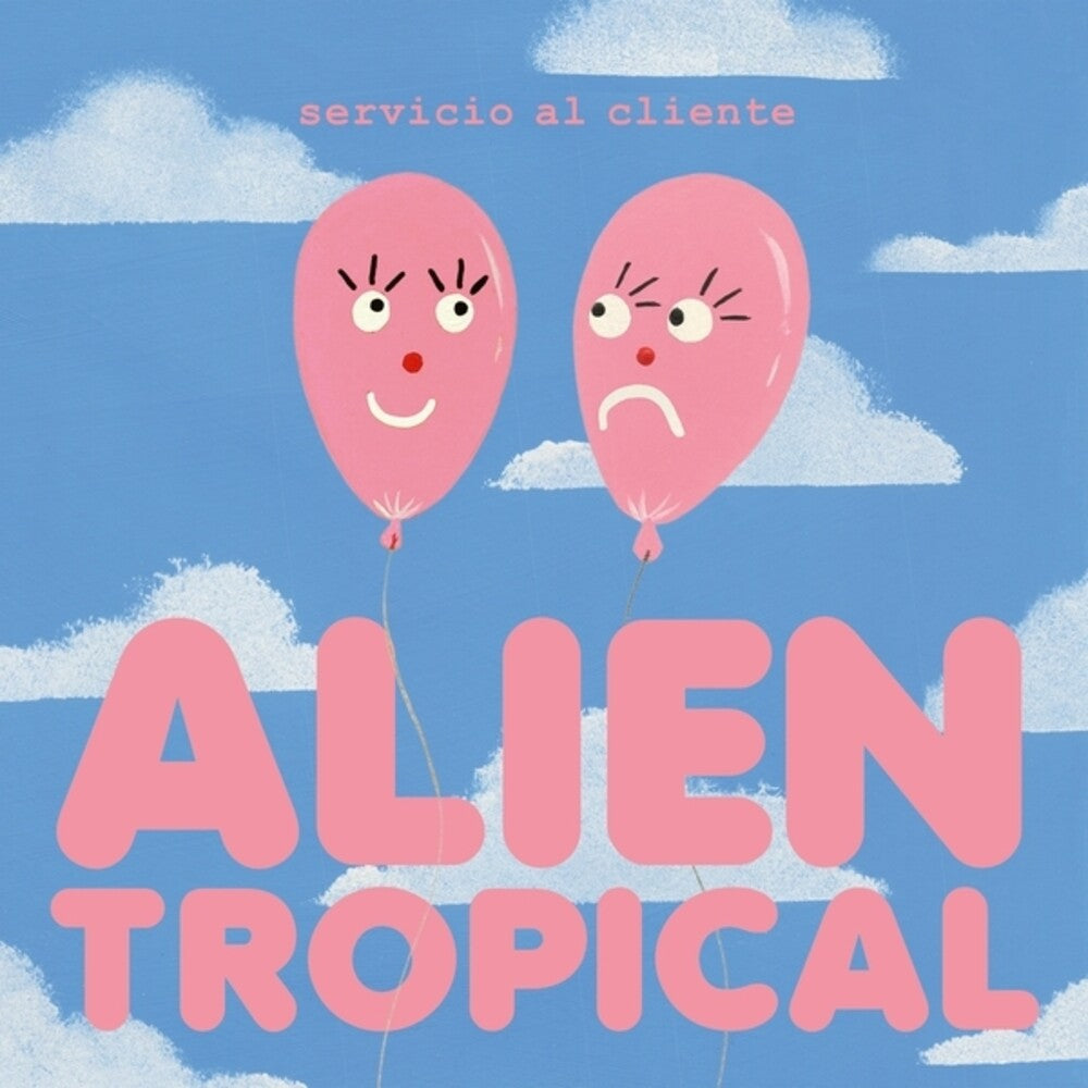 the album cover for Servicio Al Cliente - Alien Tropical