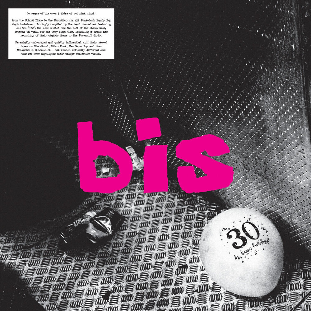 the album cover for Bis - Antiseptic Poetry - 30 Years Of Bis [Colored Vinyl] (Mgta)