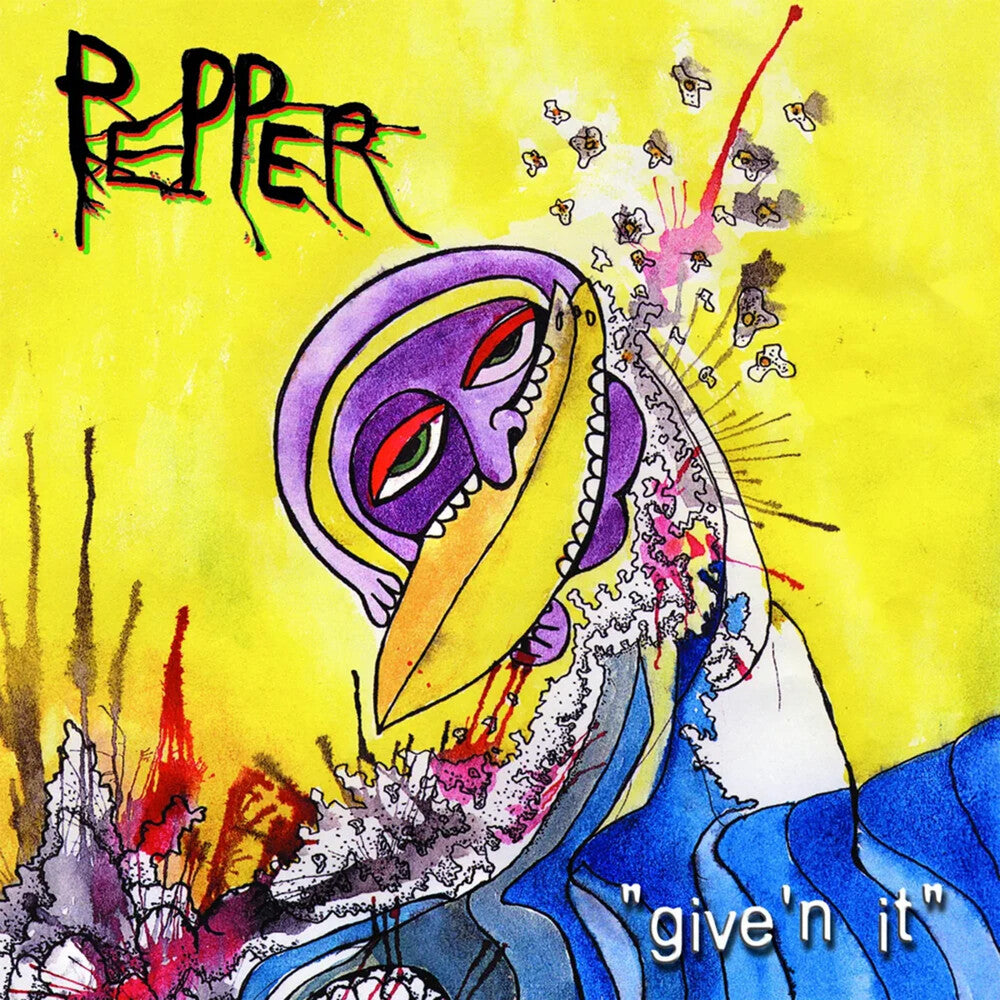 the album cover for Pepper - Give'n It [RSD 2026]