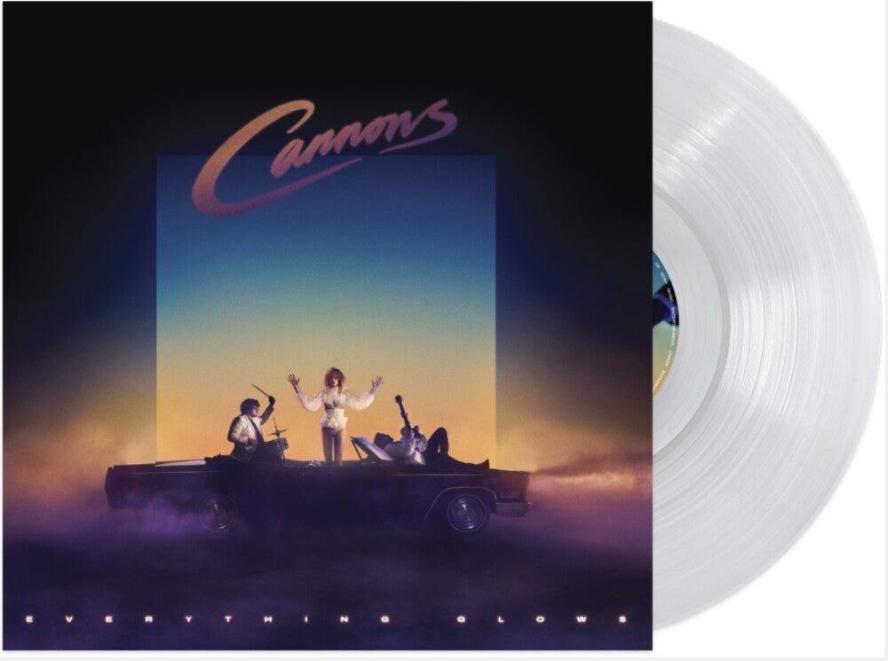 the album cover for Cannons - Everything Glows [Clear]