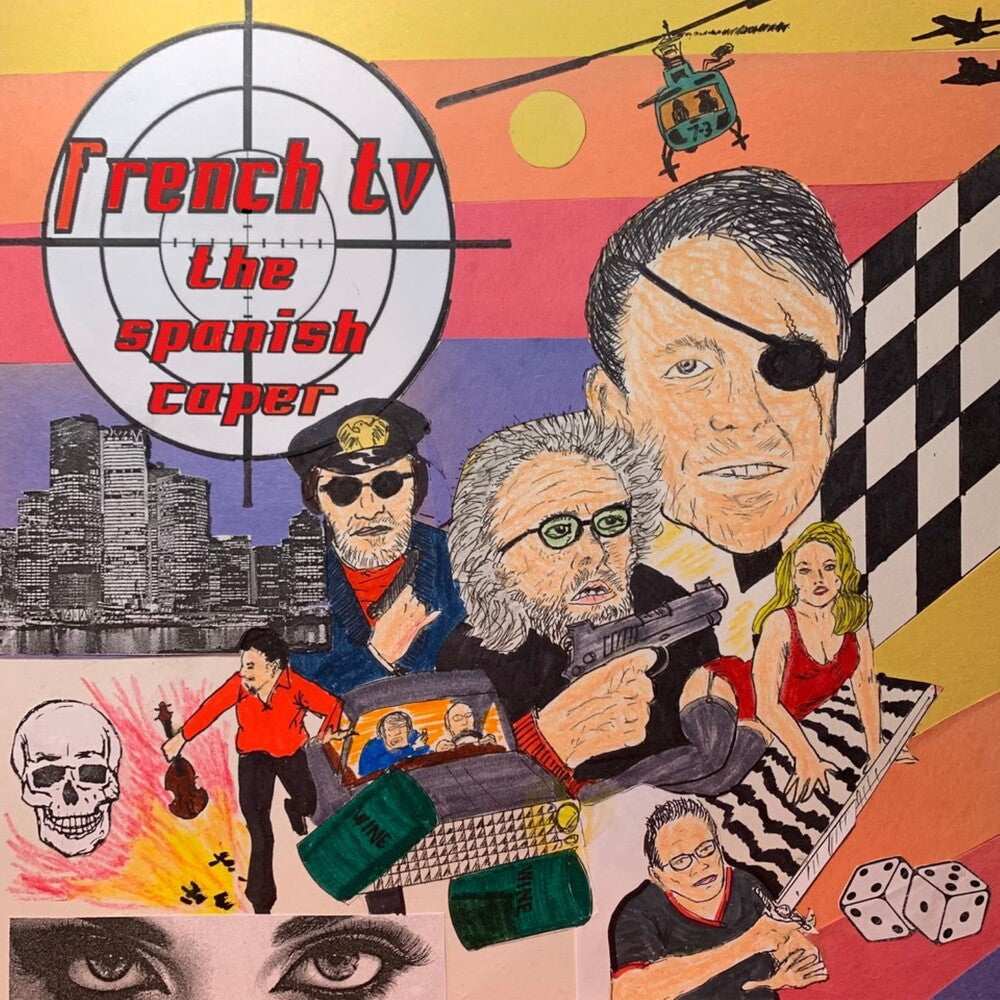 the album cover for French TV - Spanish Caper