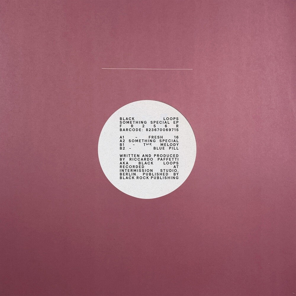 the album cover for Black Loops - Something Special (Bonus Track)